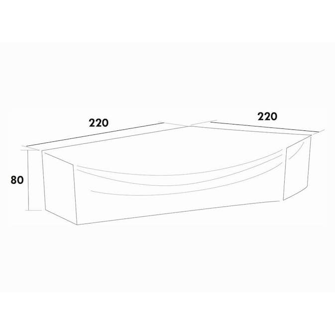 Möbelskydd Hillerstorp Lounge 220X220X80 Cm Himmelsnäs