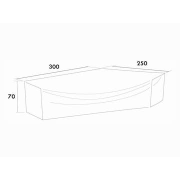 Möbelskydd Hillerstorp Lounge 300X250X70 Cm Hamilton