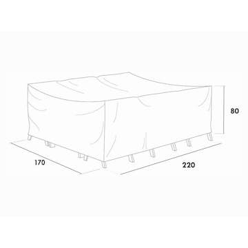 Möbelskydd Hillerstorp Matgrupp 170X220X80 Cm