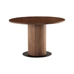 Matbord Bark Noira Runt Bord 120cm med Ribbor