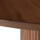 Matbord Bark Noira Runt Bord 120cm med Ribbor