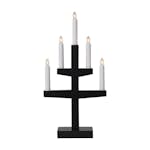 Ljusstake Star Trading Trapp 5-armad Adventsljusstake