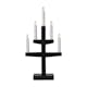 Ljusstake Star Trading Trapp 5-armad Adventsljusstake