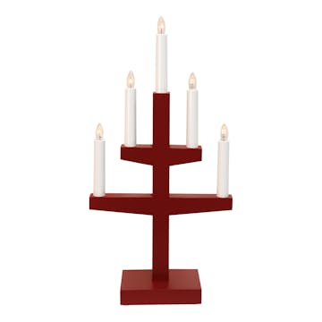 Adventsljusstake Star Trading Trapp