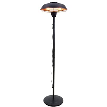 Terrassvärmare HORTUS 2100W Golvmodell HA Svart