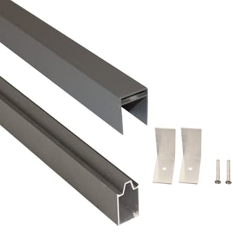 Topp/bottenskena Hortus Aludesign För 60x60 cm Stolpe Premium