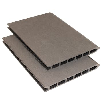 Staketprofil Hortus Komposit Spontad Borstad 2,1x20,5x180 cm