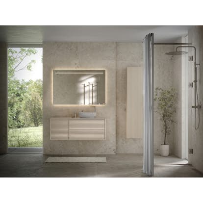 Tvättställsskåp Svedbergs Epos 120x45 med 2+1 Lådor