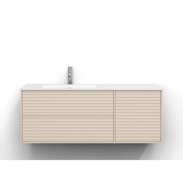 Tvättställsskåp Svedbergs Epos 120x45 med 2+1 Lådor