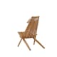 Loungestol Venture Home Kenya Utomhus, Klassisk Trästol i Teak