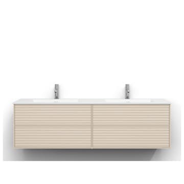 Tvättställsskåp Svedbergs Epos 160x45 med 2+2 Lådor