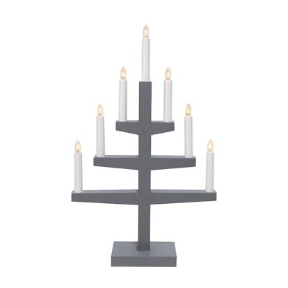 Ljusstake Star Trading Trapp 7-armad Adventsljusstake
