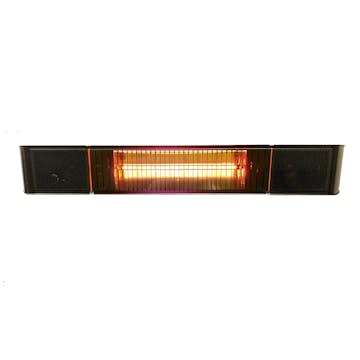 Terrassvärmare Heat1 Eco Pro-line 2000W Med Högtalare