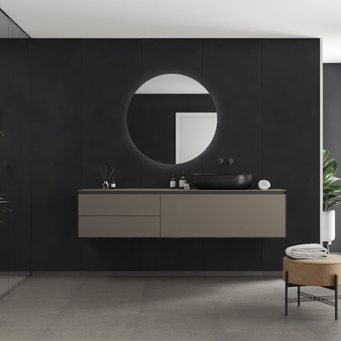 Våtrumsskiva Fibo 2127-M10 S Dark Ash 10x620x2400 mm