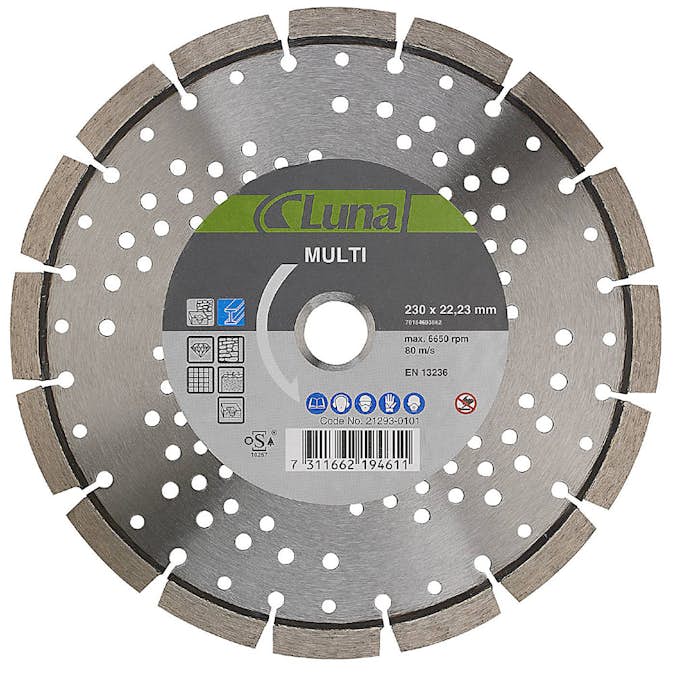 Diamantkapklinga Luna Tools Multi