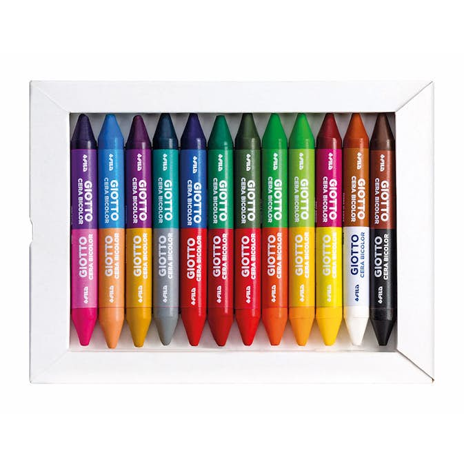 Kritor Giotto Cera Bicolor Duo 12 st