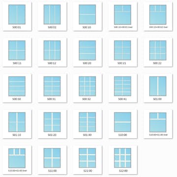 Lösa Spröjs Svenska Fönster 3-Glas