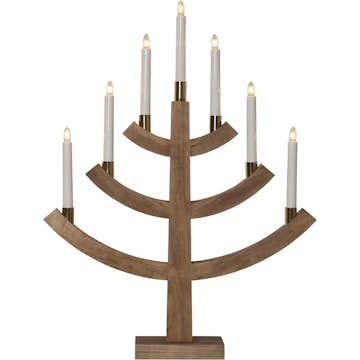 Adventsljusstake Star Trading Gillian 7L