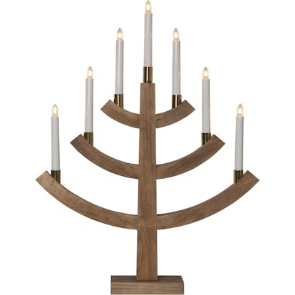 Adventsljusstake Star Trading Gillian 7L