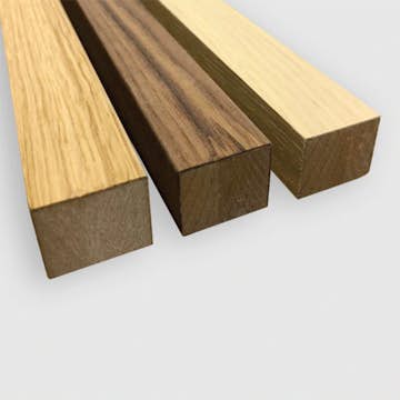 Avslutningslist Wood on wall Akustikpanel Ek Gråbrunlackad