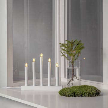 Adventsljusstake Star Trading Inez 5 Ljus FCS