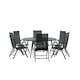 Matgrupp Venture Home Break Matgrupp Utomhus Rund 150 cm med 6 Break Positionsstol