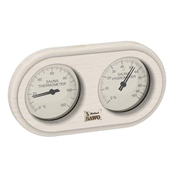 Bastu Thermo-Hygrometer SAWO Rundad