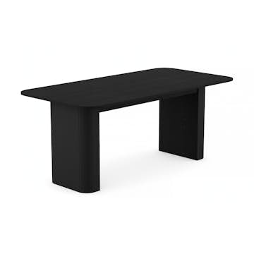 Matbord Bark Kopparbo Rektangulärt 160-220 cm Förlängningsbart