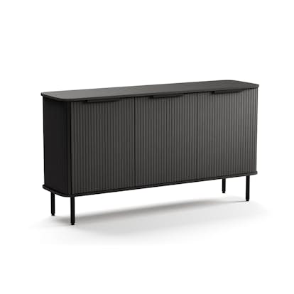 Sideboard Bark Kopparbo Ribbad med Förvaring 160cm