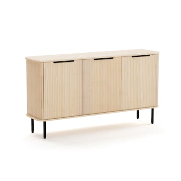 Sideboard Bark Kopparbo Ribbad med Förvaring 160cm