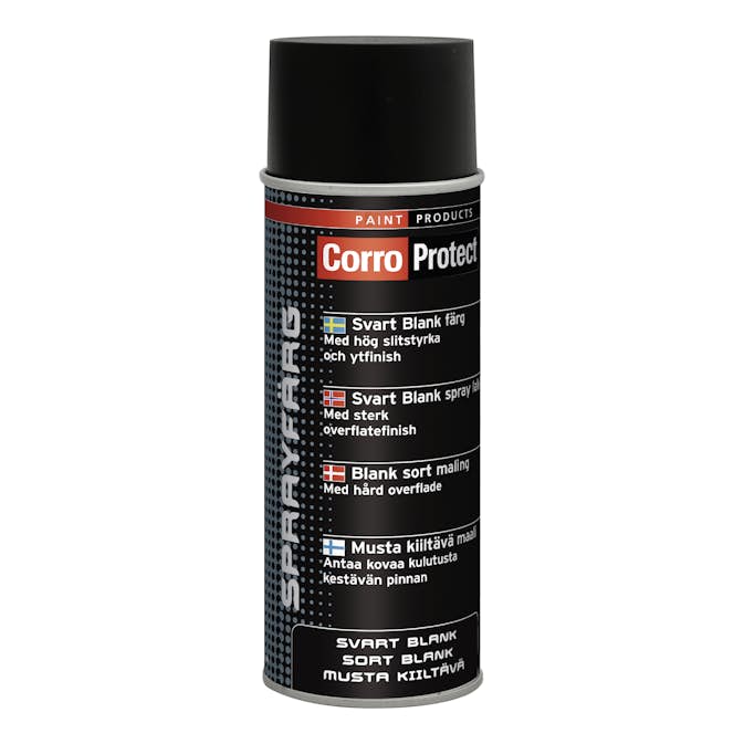Täckfärg CorroProtect Färg Blank Svart