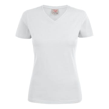 T-shirt Printer Heavy V-neck Lady