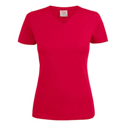T-shirt Printer Heavy V-neck Lady