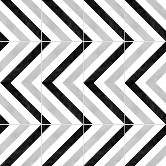 Klinker Lhådös Hope Stripes 15x15 cm Matt