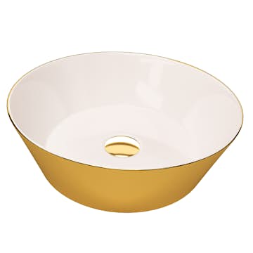 Tvättställ Badlyx Round 105 Bicolor 35 cm