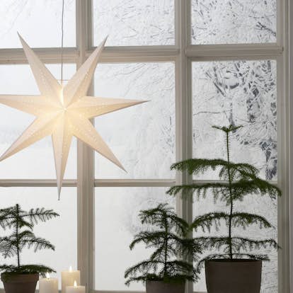 Adventsstjärna Star Trading LYSA Papperstjärna