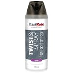 Sprayfärg Plasti-koteT&S Svart Halvblank 400 ml