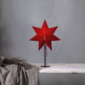 Adventsstjärna på Fot Star Trading Mixa