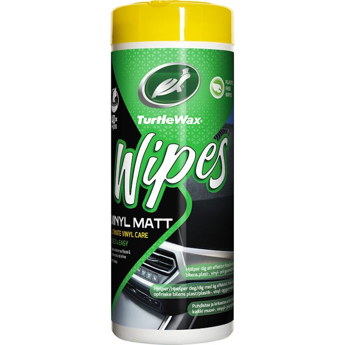 Wipes Turtle Wax Vinyl Matt 40 st