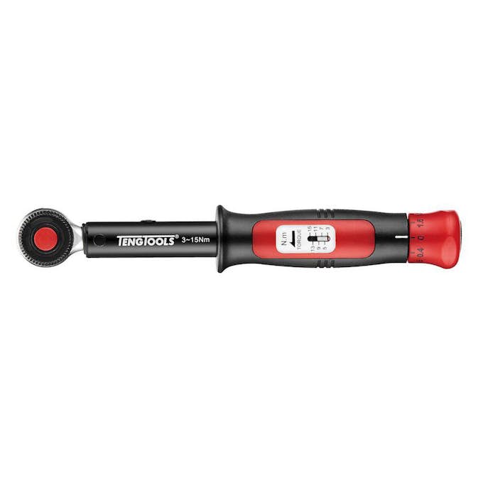 Hylsnyckelsats med 1/4 tum, 3/8 tum och 1/2 tum fyrkantsfäste Teng Tools TM106