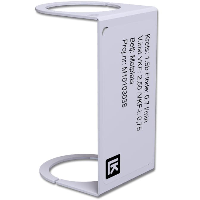 Märkbricka LK Systems RF