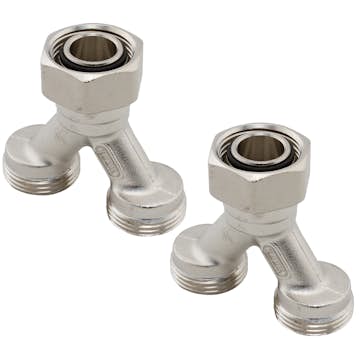 Grenrör Uponor Fluvia Push-12 Utan Strypning