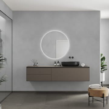 Våtrumsskiva Fibo 272442 S Meton Grey 10x620x2720 mm