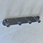 Handdukskrok Arredo Estelle Fyrkrok Krom