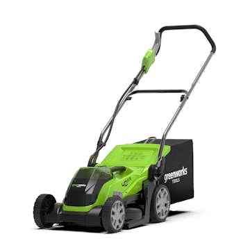 Gräsklippare Greenworks G40LM35 35cm 40V 2Ah Med Batteri & Laddare