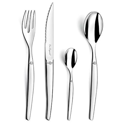 Bestickset Lou Laguiole Jet 16 Delar