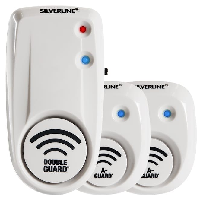 Skadedjursbekämpning Silverline Mus- & Rått Avskräckande MR80 DG2+MR30x2 Ultraljud A-Guard & Electro Pulse