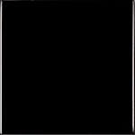 Kakel Arredo Color Negro Svart Blank 10x10 cm