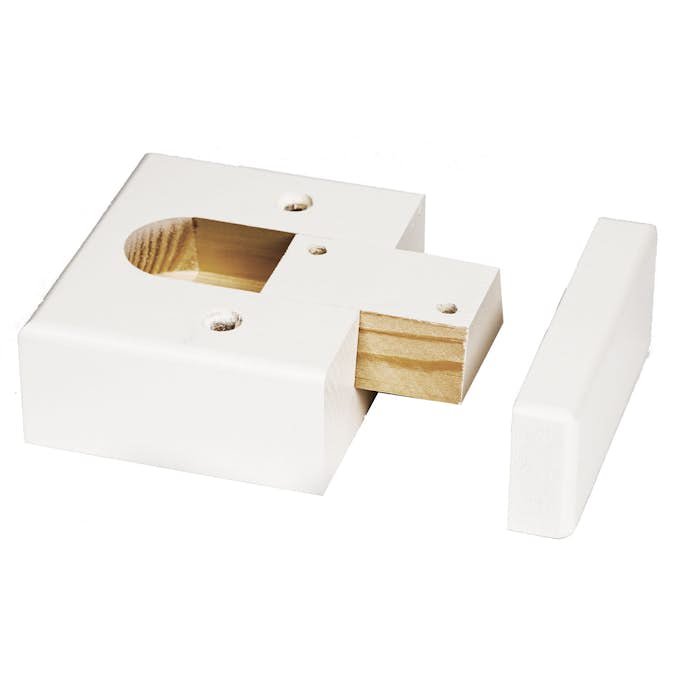 Tak och Golvkloss Lundbergs Vit