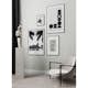 Poster Gallerix Geometric Graphic Black No2